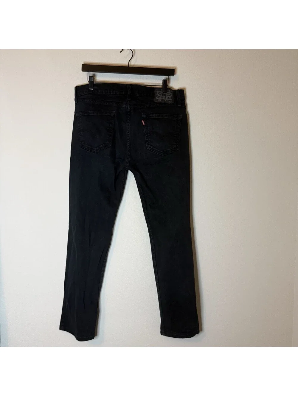 Levi’s 511 Slim Jeans Men’s 34x29 Black Water Less Stretch Denim